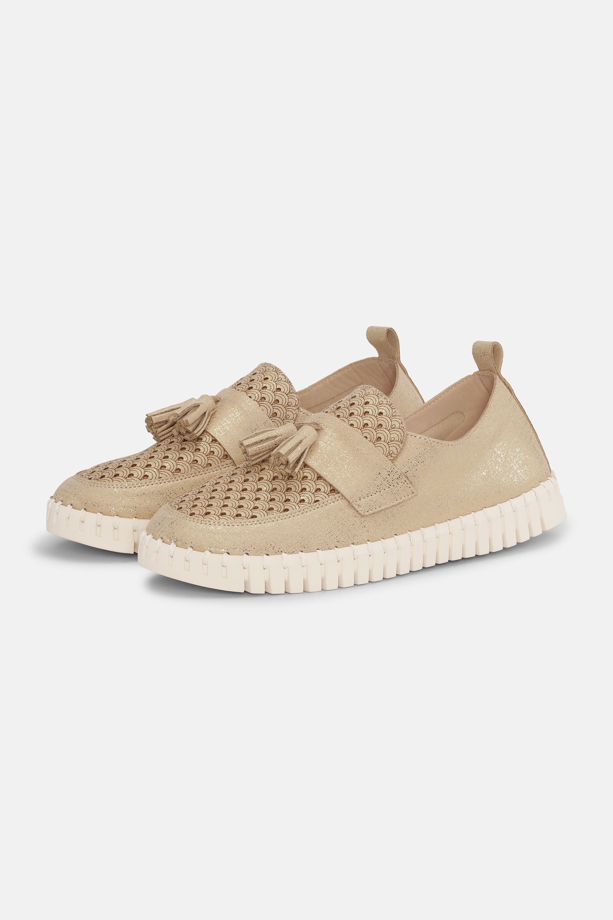 Tulip Loafer Tassel - Platin Camel